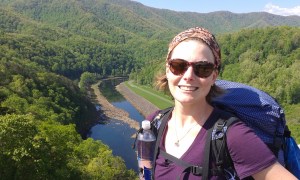 Standing on Top Fontana Dam