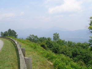 Off in the distance, Sharp Top Mountain is hovering.