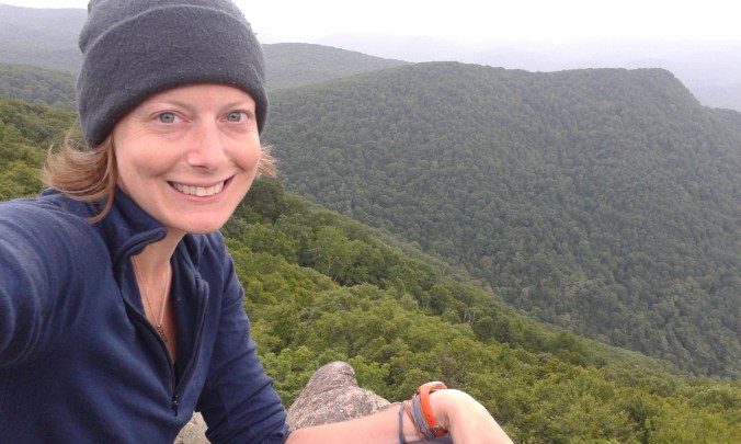 Sitting atop the Priest, watching the world wake up as I confess my sins and sip my coffee.